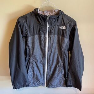 The North Face Kids Black Gray Jacket Large